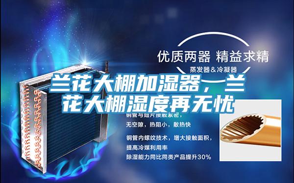 蘭花大棚加濕器，蘭花大棚濕度再無憂