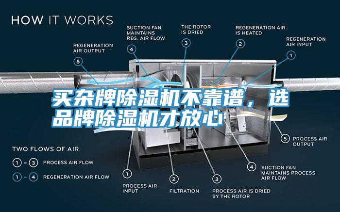 買雜牌除濕機不靠譜，選品牌除濕機才放心