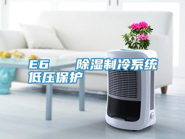 E6   除濕制冷系統低壓保護