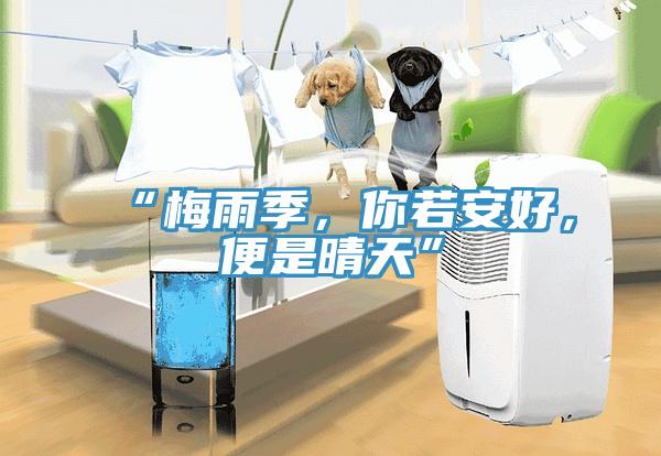 “梅雨季，你若安好，便是晴天”