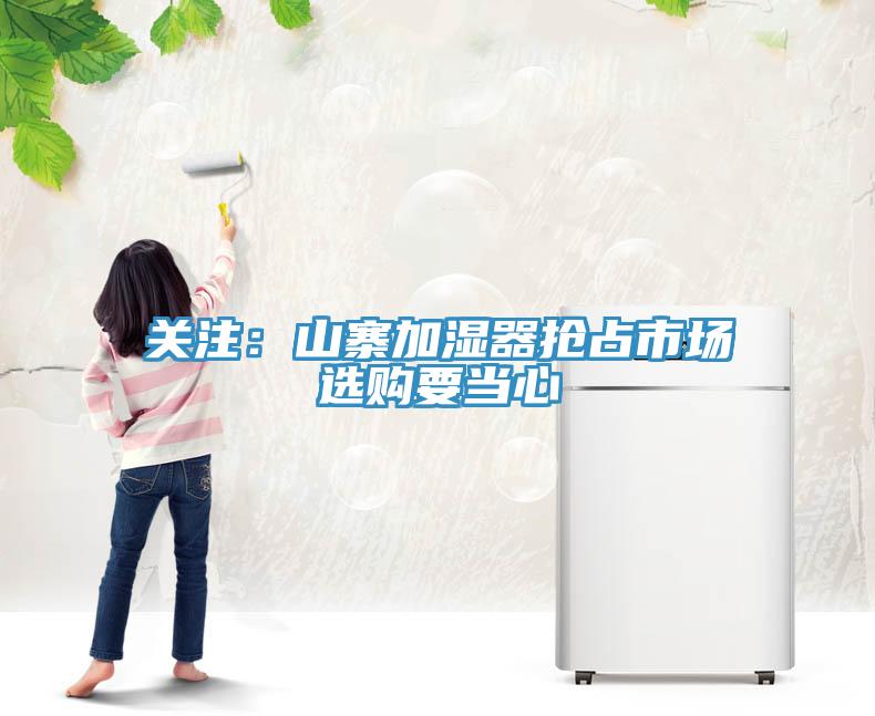 關注：山寨加濕器搶占市場　選購要當心