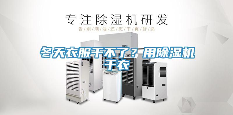 冬天衣服干不了？用除濕機干衣