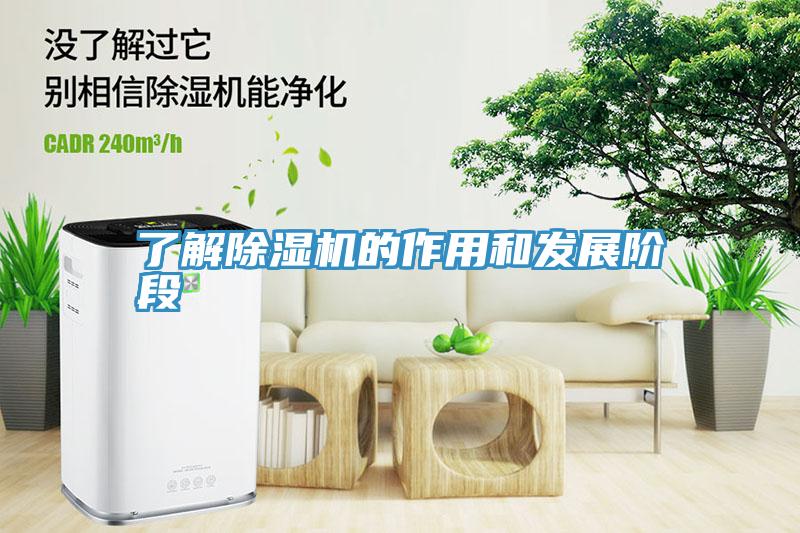 了解除濕機的作用和發展階段