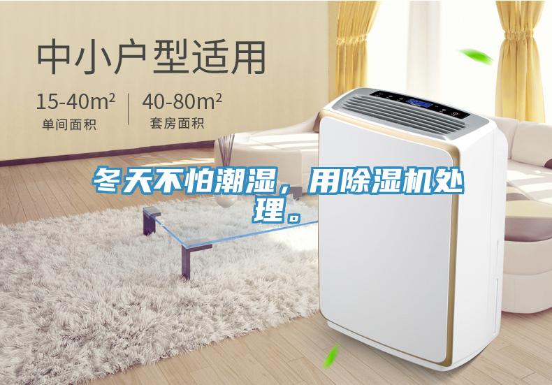 冬天不怕潮濕，用除濕機處理。