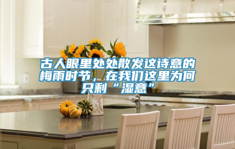 古人眼里處處散發這詩意的梅雨時節，在我們這里為何只?！皾褚狻?></div>
								<div   id=