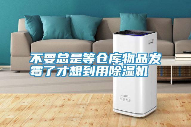 不要總是等倉庫物品發霉了才想到用除濕機
