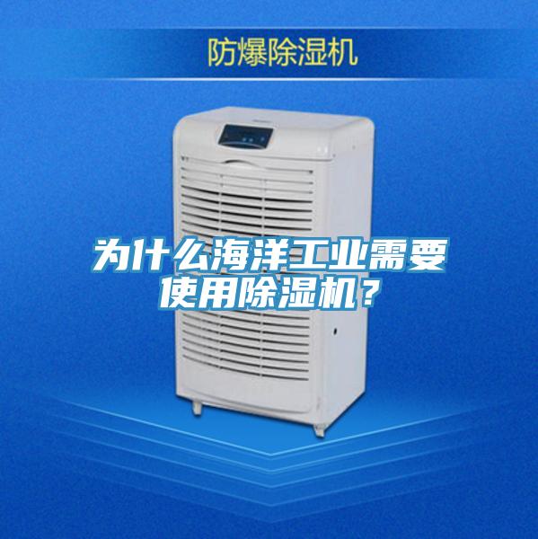 為什么海洋工業需要使用除濕機？