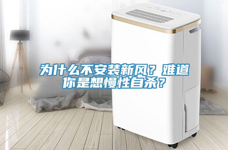 為什么不安裝新風？難道你是想慢性自殺？