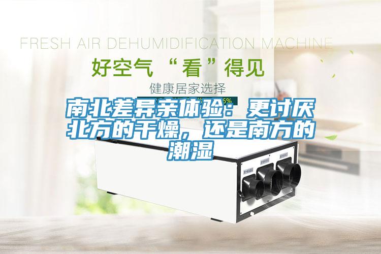 南北差異親體驗：更討厭北方的干燥，還是南方的潮濕