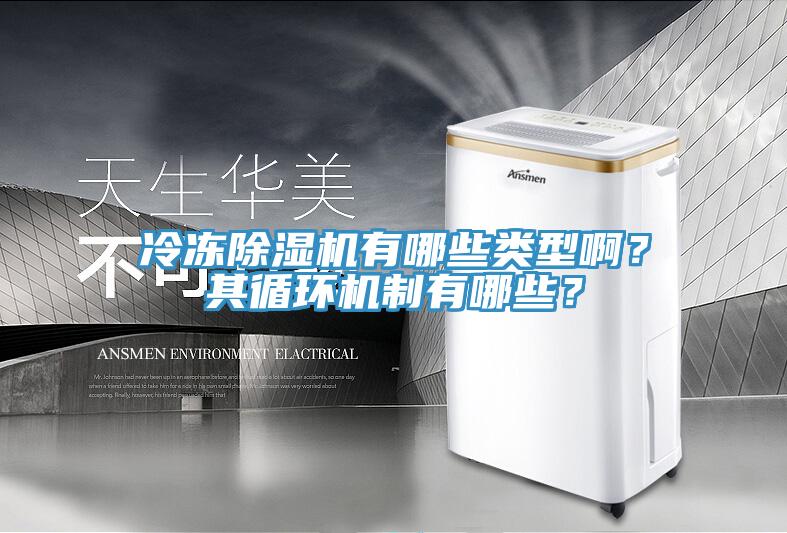 冷凍除濕機有哪些類型??？其循環機制有哪些？