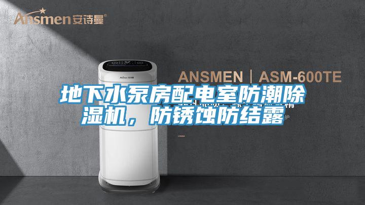 地下水泵房配電室防潮除濕機，防銹蝕防結露