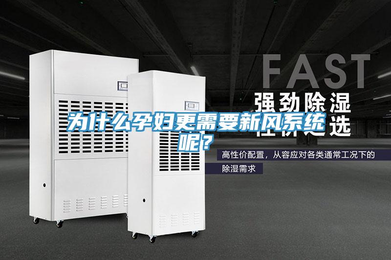 為什么孕婦更需要新風系統呢？