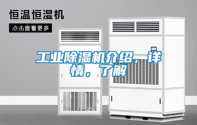 工業除濕機介紹，詳情，了解