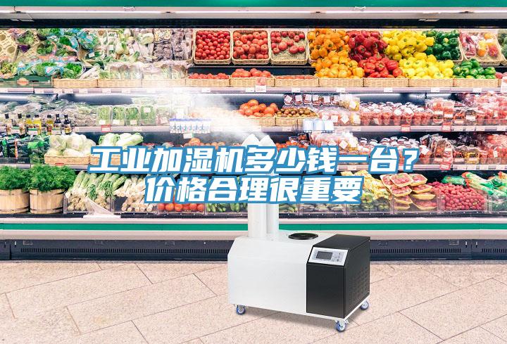 工業加濕機多少錢一臺？價格合理很重要