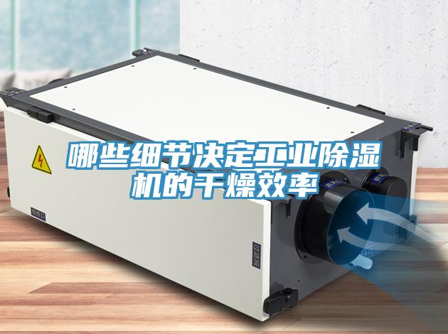 哪些細節決定工業除濕機的干燥效率