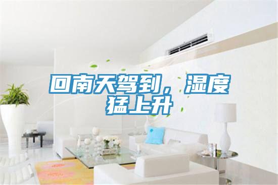 回南天駕到，濕度猛上升