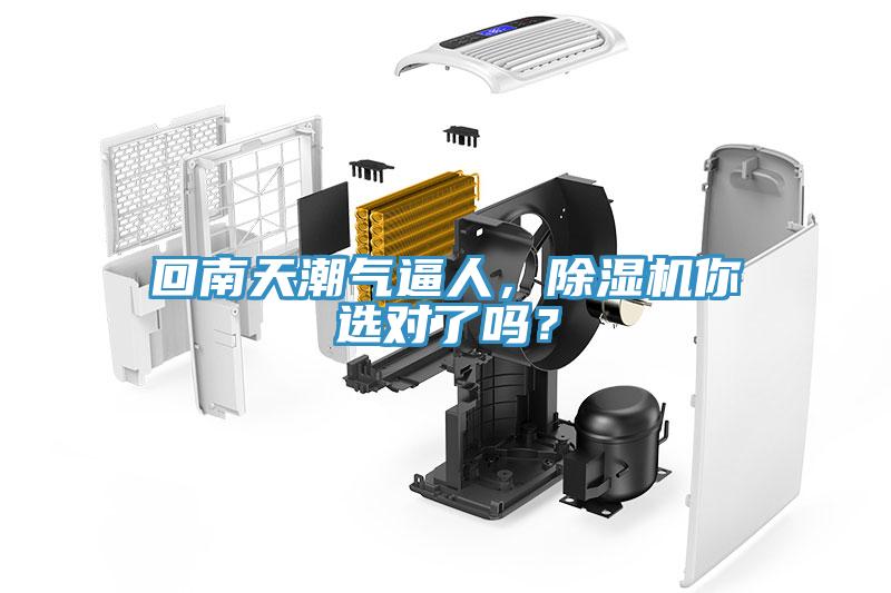 回南天潮氣逼人，除濕機你選對了嗎？