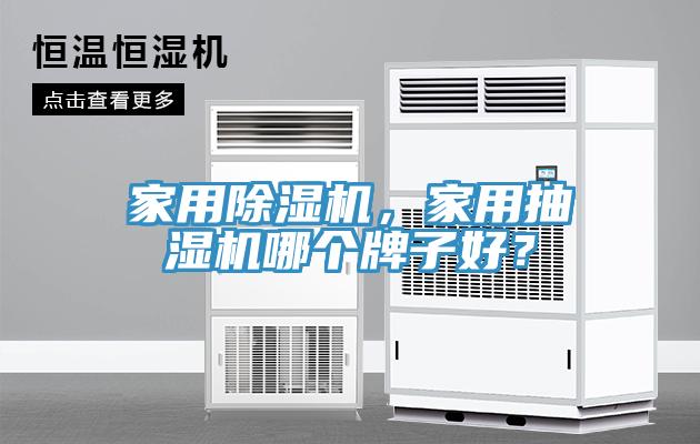 家用除濕機，家用抽濕機哪個牌子好？