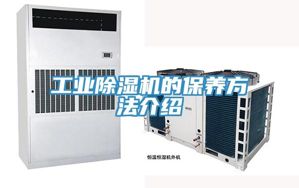 工業除濕機的保養方法介紹