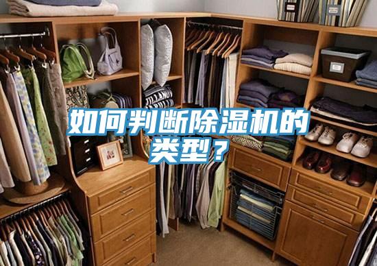 如何判斷除濕機的類型？