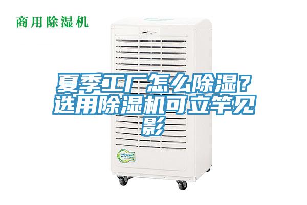 夏季工廠怎么除濕？選用除濕機可立竿見影