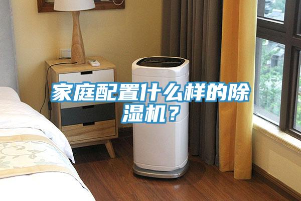 家庭配置什么樣的除濕機？