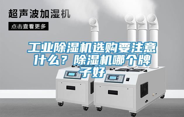 工業除濕機選購要注意什么？除濕機哪個牌子好