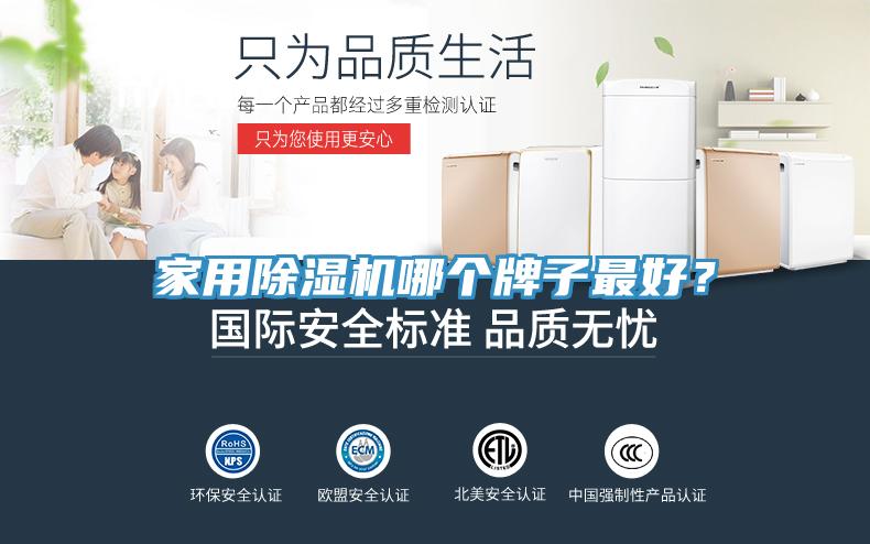 家用除濕機哪個牌子最好？