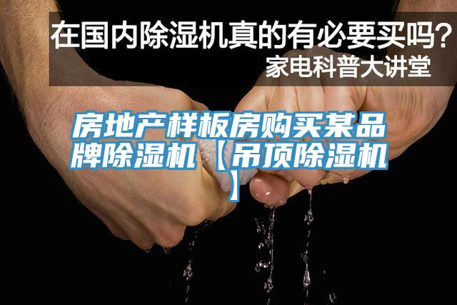 房地產樣板房購買某品牌除濕機【吊頂除濕機】