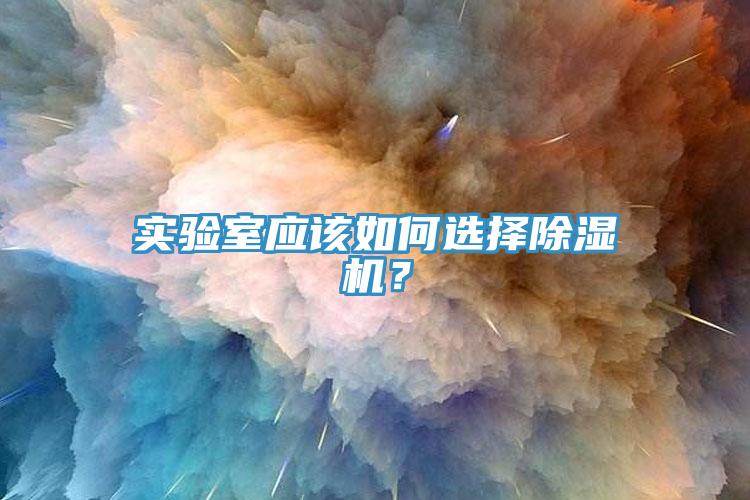 實驗室應該如何選擇除濕機？