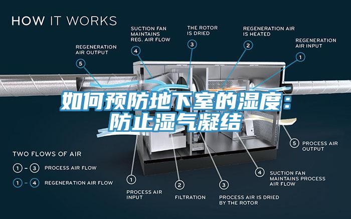 如何預防地下室的濕度：防止濕氣凝結