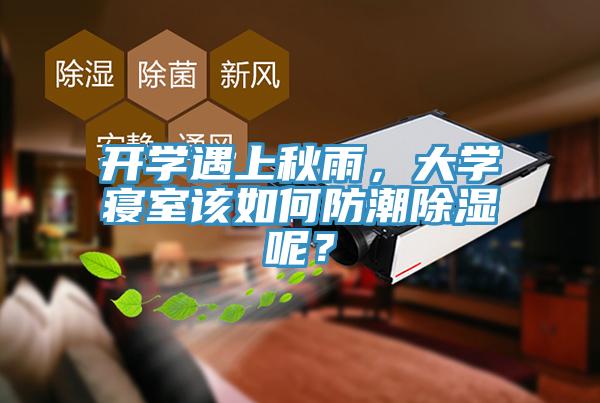 開學遇上秋雨，大學寢室該如何防潮除濕呢？