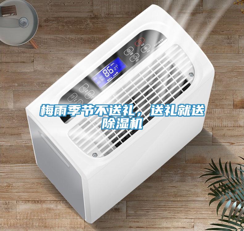 梅雨季節不送禮，送禮就送除濕機