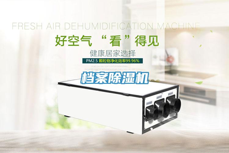 檔案除濕機