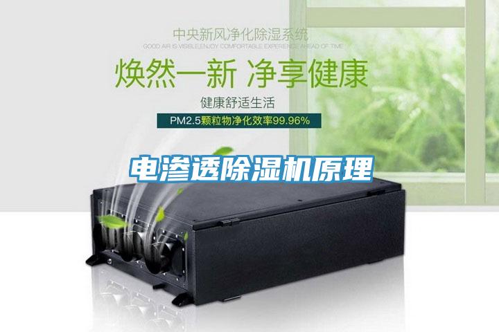 電滲透除濕機原理