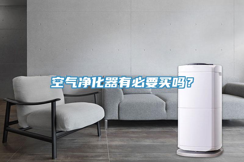空氣凈化器有必要買嗎？