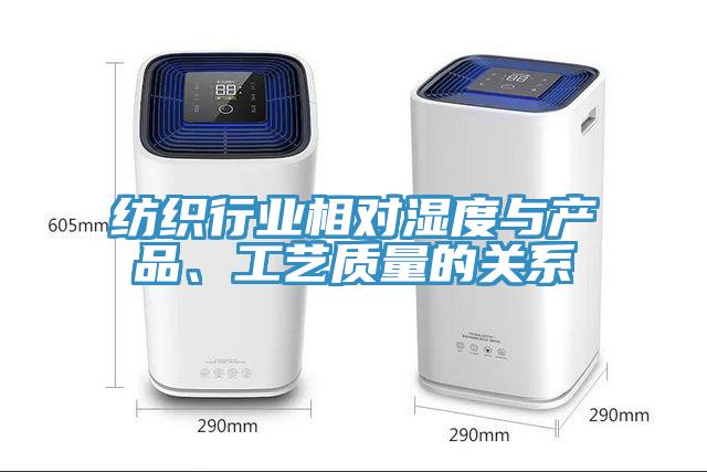 紡織行業相對濕度與產品、工藝質量的關系