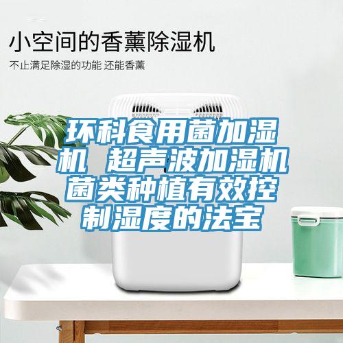 環科食用菌加濕機 超聲波加濕機菌類種植有效控制濕度的法寶