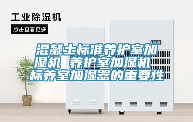 混凝土標準養護室加濕機 養護室加濕機 標養室加濕器的重要性