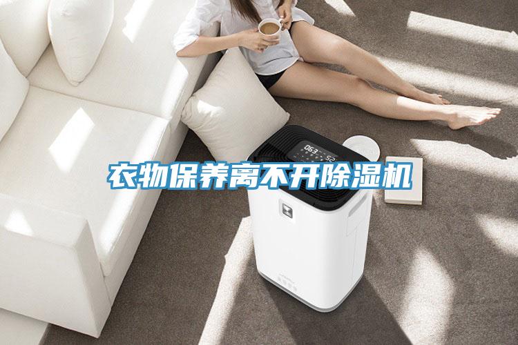 衣物保養離不開除濕機