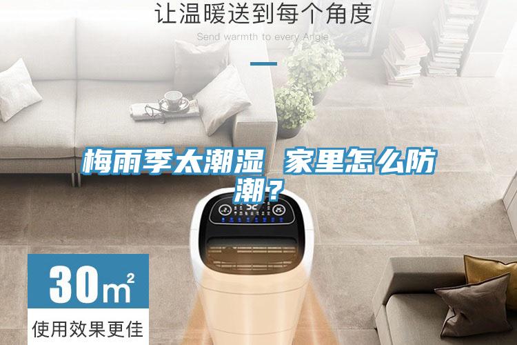 梅雨季太潮濕 家里怎么防潮？