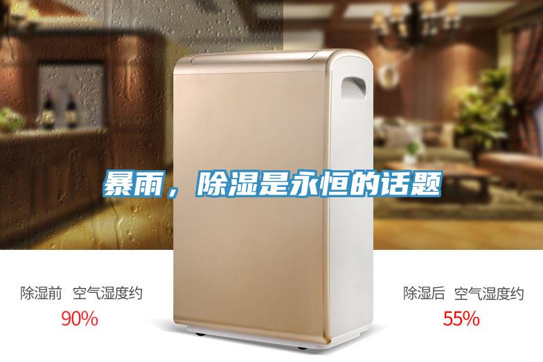 暴雨，除濕是永恒的話題