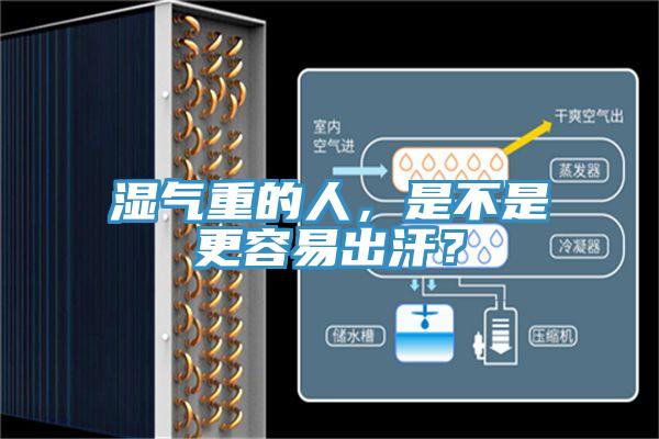 濕氣重的人，是不是更容易出汗？