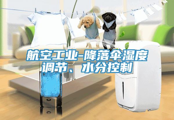 航空工業-降落傘濕度調節、水分控制
