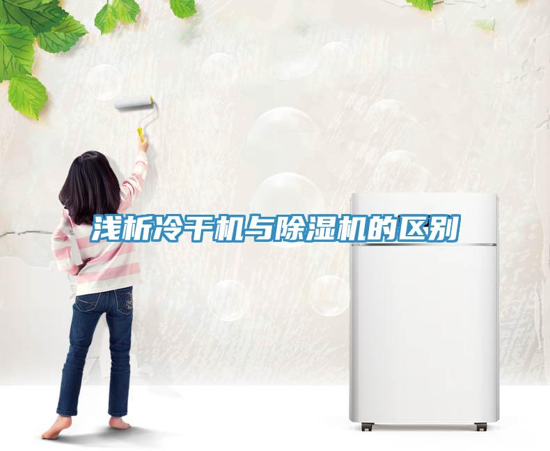 淺析冷干機與除濕機的區別