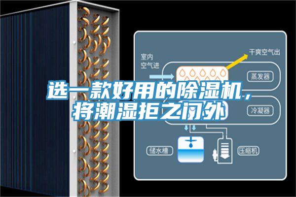 選一款好用的除濕機，將潮濕拒之門外