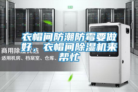 衣帽間防潮防霉要做好，衣帽間除濕機來幫忙