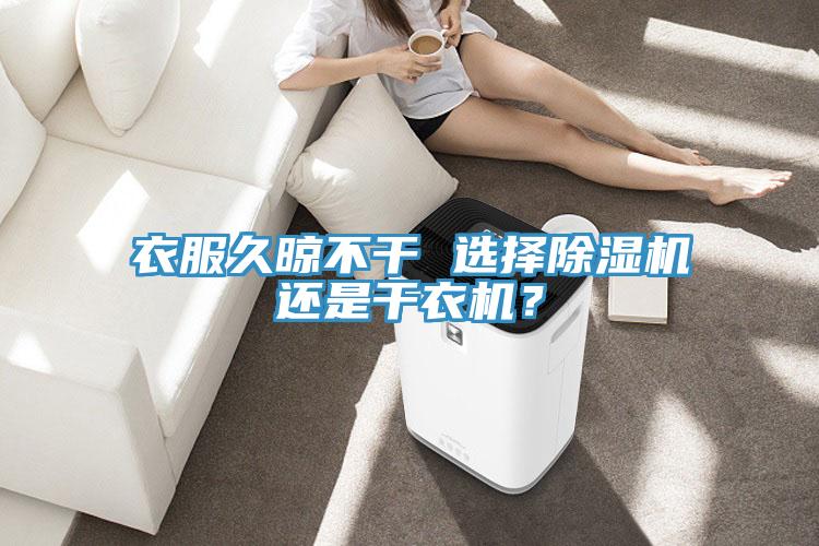 衣服久晾不干 選擇除濕機還是干衣機？