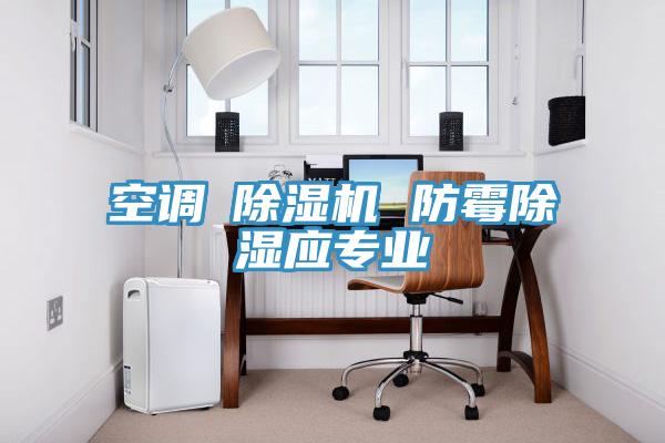 空調≠除濕機 防霉除濕應專業