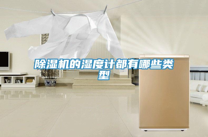 除濕機的濕度計都有哪些類型